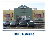 Lighted Awnings Grand Rapids